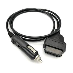  OBDII 16Pin Female  to Cigarette cable for GPS tracker